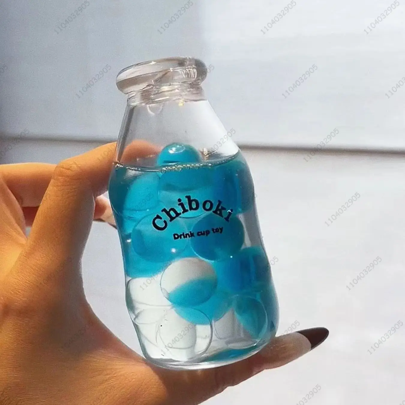 Garrafa de refrigerante de mármore brinquedo de alívio