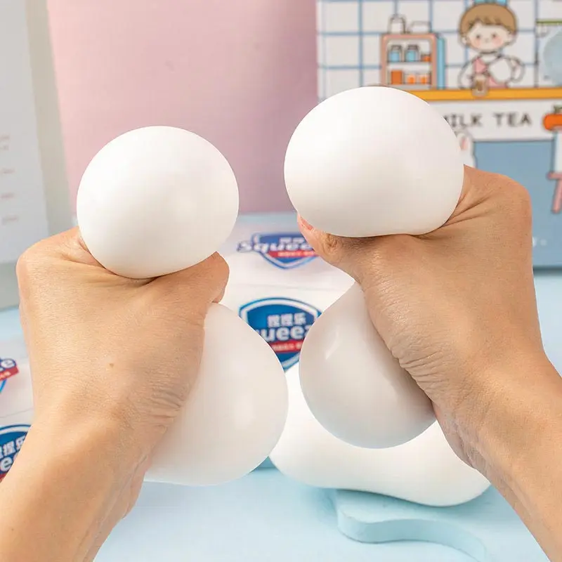 Bola Anti-stress Divertida em Formato de Sabonete, Brinquedo Sensorial de Apertar de Subida Lenta para Crianças com Autismo e Artigos para Festas - Imagem 4